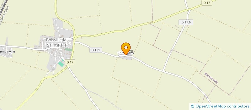 localisation de l'entreprise DYNAGRI 28 à LOUVILLE-LA-CHENARD