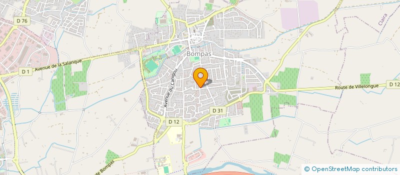 localisation de l'entreprise DYNALEG  BOMPAS