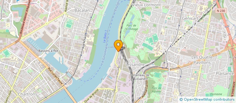 localisation de l'entreprise DYNAMAI  BORDEAUX