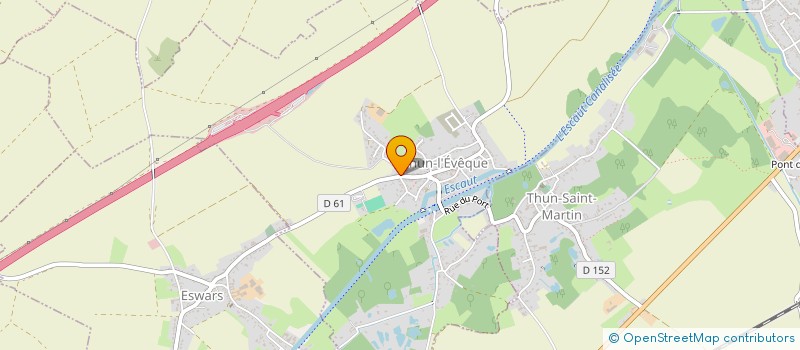 localisation de l'entreprise DYNAMI'K SENIORS  THUN-L'EVEQUE