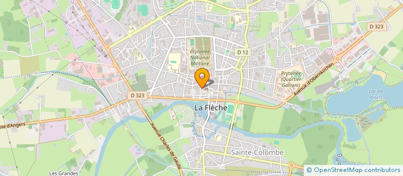 localisation de l'entreprise DYNAMI'NATURE DU PAYS FLECHOIS à LA FLECHE