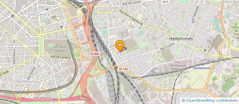 localisation de l'entreprise DYNAMIC  LILLE