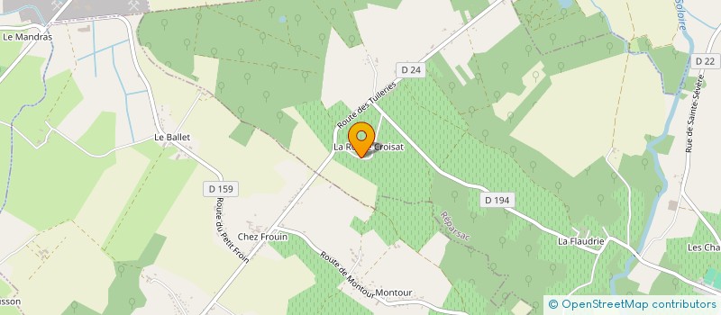localisation de l'entreprise DYNAMIC à REPARSAC