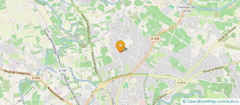 localisation de l'entreprise DYNAMIC  CARPENTRAS