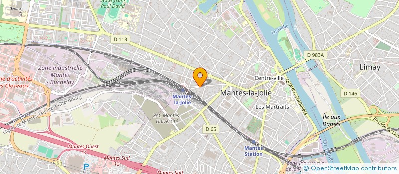 localisation de l'entreprise DYNAMIC ACTION  MANTES-LA-JOLIE