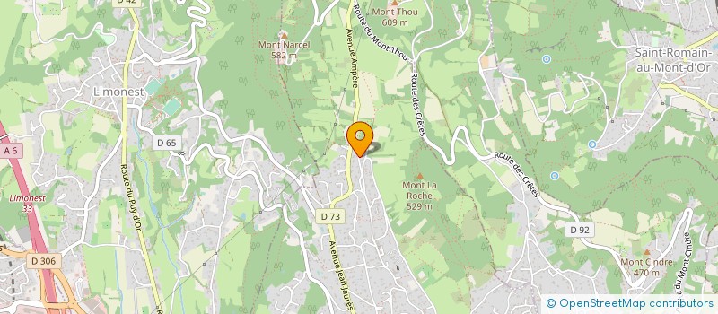 localisation de l'entreprise DYNAMIC AGENCEMENT  SAINT-DIDIER-AU-MONT-D'OR