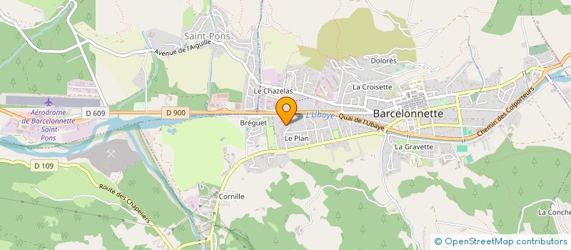 localisation de l'entreprise DYNAMIC ATTITUDE à BARCELONNETTE