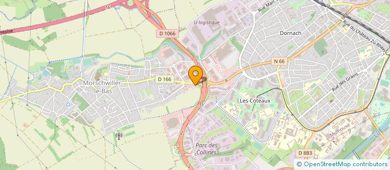 localisation de l'entreprise DYNAMIC CILIENTO  MORSCHWILLER-LE-BAS