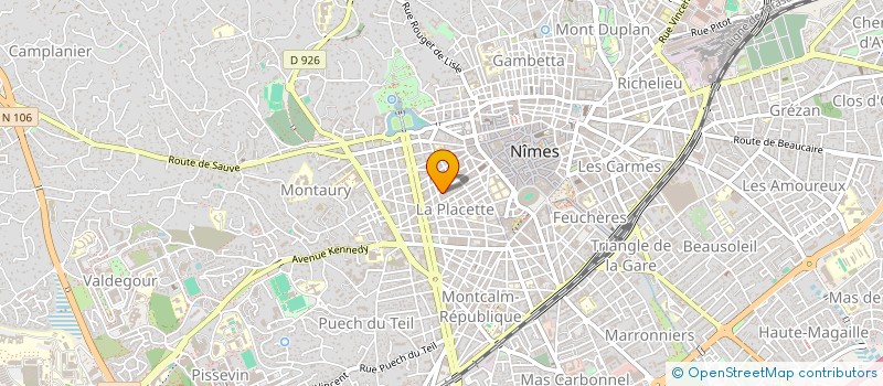 localisation de l'entreprise DYNAMIC COURSES  NIMES