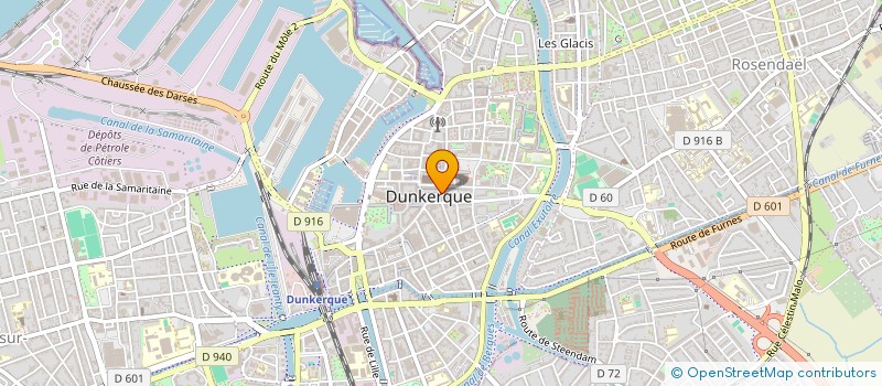 localisation de l'entreprise DYNAMIC'DANCE à DUNKERQUE