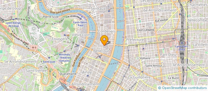 localisation de l'entreprise DYNAMIC DANCE COURS DE DANSE  LYON