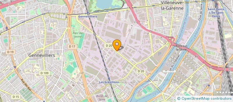 localisation de l'entreprise DYNAMIC DISTRIBUTION SERVICES à GENNEVILLIERS
