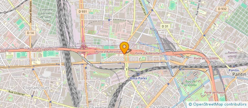 localisation de l'entreprise DYNAMIC EXPRESS PRODUCTION  PARIS