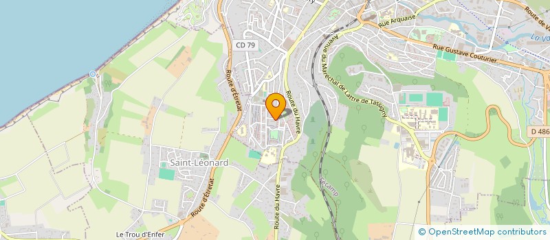 localisation de l'entreprise DYNAMIC FAMILLES  FECAMP