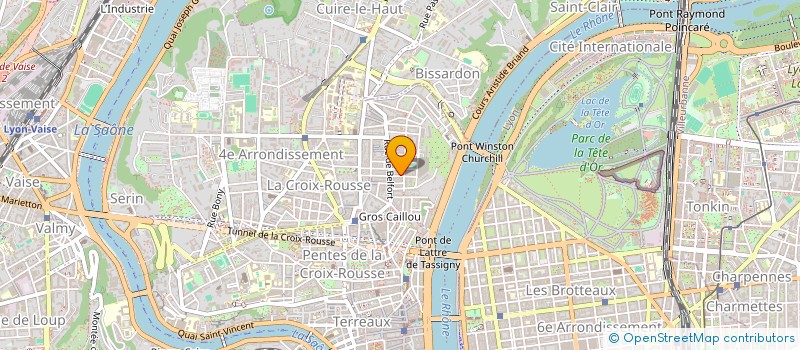 localisation de l'entreprise DYNAMIC FOCUS  LYON