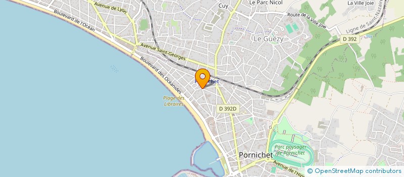 localisation de l'entreprise DYNAMIC FORM  PORNICHET