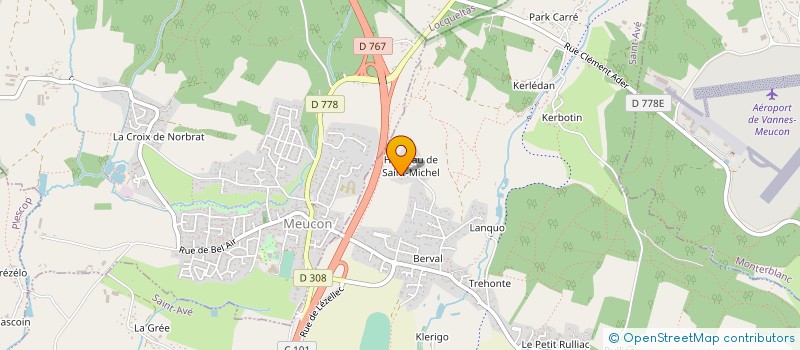 localisation de l'entreprise DYNAMIC-FORME  SAINT-AVE