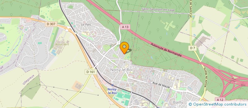 localisation de l'entreprise DYNAMIC HOME TRANSACTION (DHT) à NOISY-LE-ROI