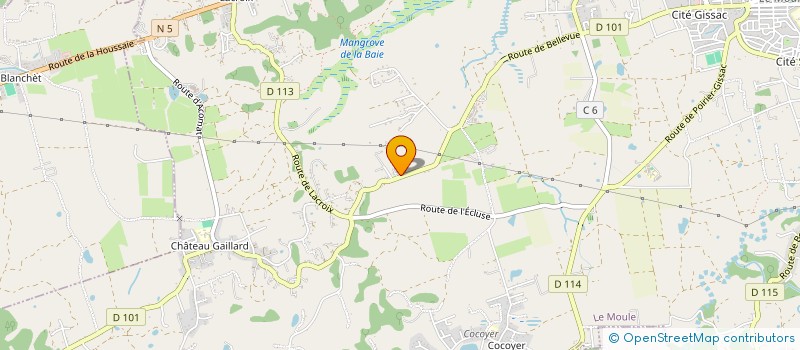 localisation de l'entreprise DYNAMIC INTERGENERATIONS DE BEAUVEL -D.I.B. à LE MOULE