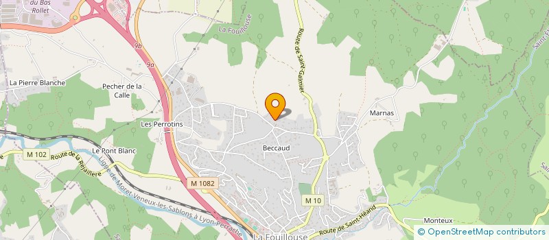 localisation de l'entreprise DYNAMIC INVESTISSEMENT  LA FOUILLOUSE