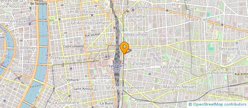 localisation de l'entreprise DYNAMIC LEARNING SYSTEM à LYON