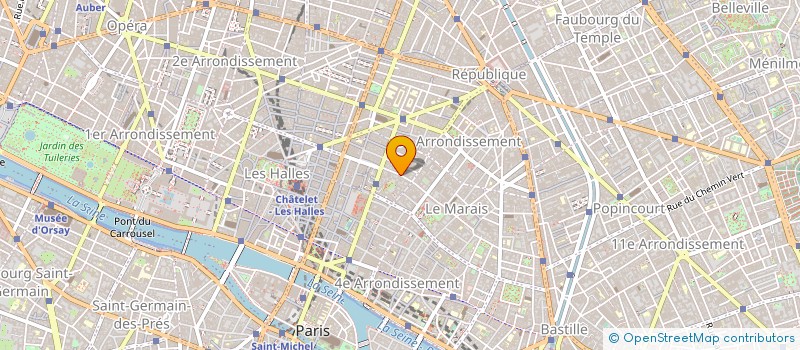 localisation de l'entreprise DYNAMIC LICENCE à PARIS