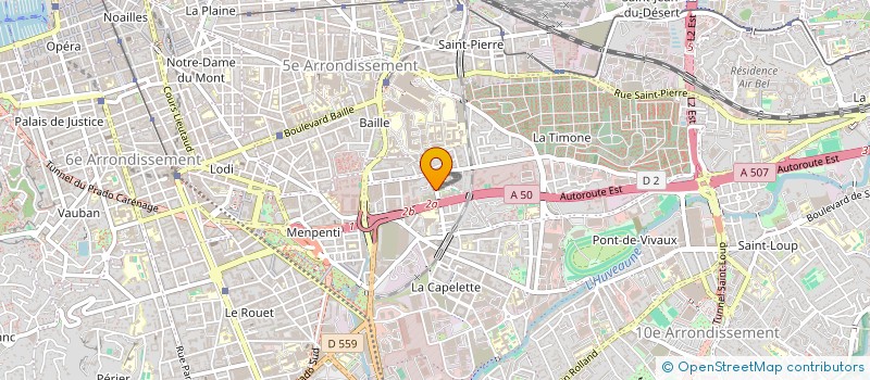 localisation de l'entreprise DYNAMIC NOAH à MARSEILLE