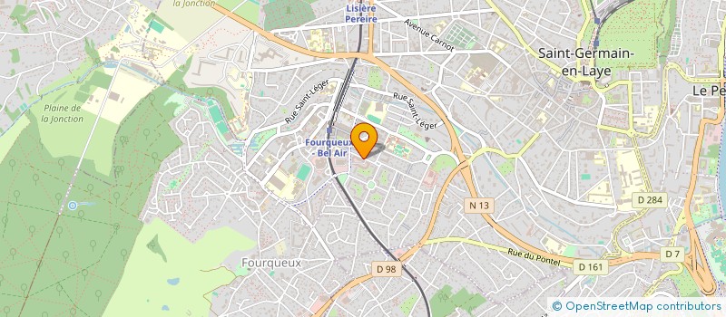 localisation de l'entreprise DYNAMIC PRESTATIONS  SAINT-GERMAIN-EN-LAYE