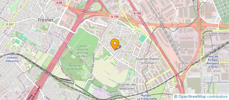 localisation de l'entreprise DYNAMIC PRESTATIONS & COMPAGNIE à RUNGIS