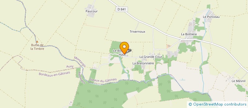 localisation de l'entreprise DYNAMIC SCEAUX à SCEAUX-DU-GATINAIS