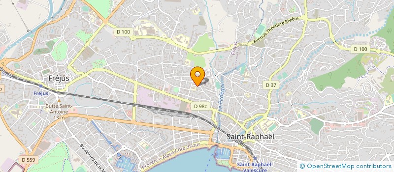 localisation de l'entreprise DYNAMIC SPACE à FREJUS