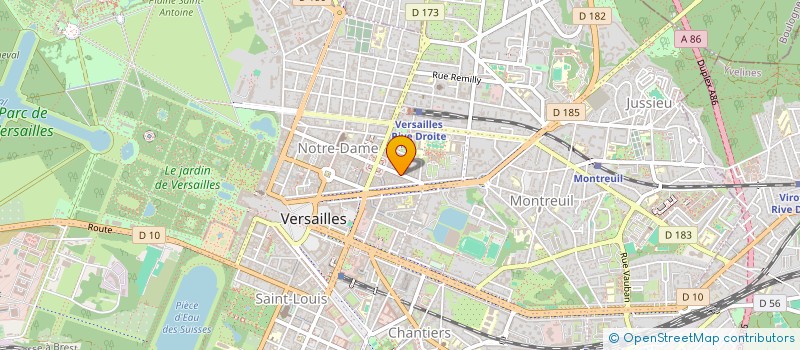 localisation de l'entreprise DYNAMIC SPHERE PARTNERS à VERSAILLES