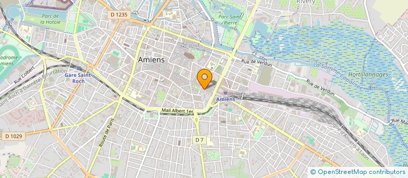 localisation de l'entreprise DYNAMIC SPORT à AMIENS