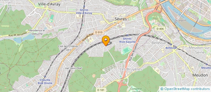 localisation de l'entreprise DYNAMIC SUPPORT SERVICES à SEVRES
