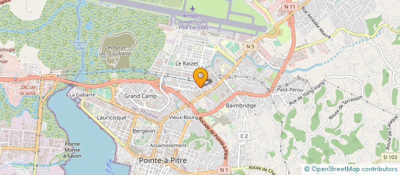 localisation de l'entreprise DYNAMIC SYSTEMS  LES ABYMES