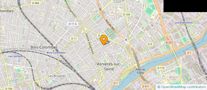 localisation de l'entreprise DYNAMIC TRANSPORT à ASNIERES-SUR-SEINE