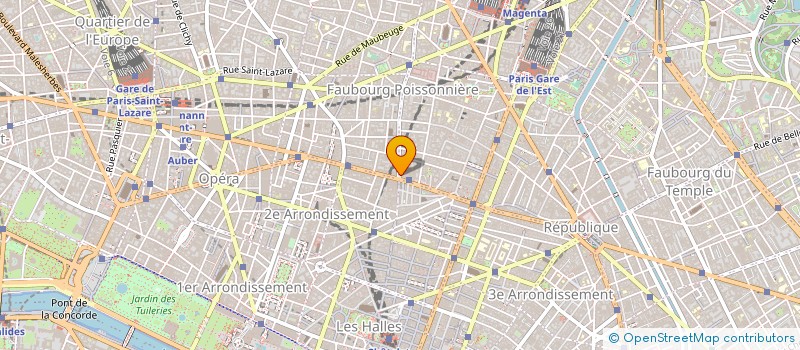 localisation de l'entreprise DYNAMIC UP à PARIS