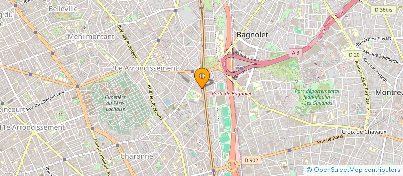 localisation de l'entreprise DYNAMIC VISION STATION à PARIS