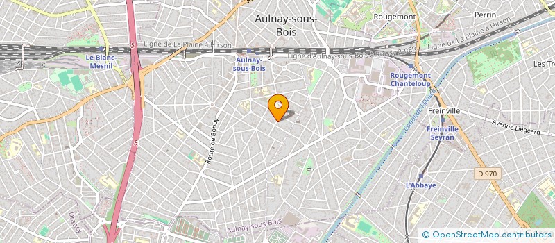 localisation de l'entreprise DYNAMIC VTC CARS  AULNAY-SOUS-BOIS