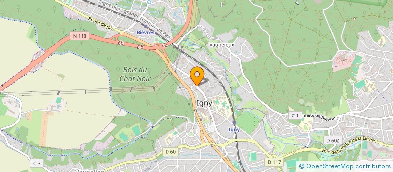 localisation de l'entreprise DYNAMIC WOLF SERVICES à IGNY