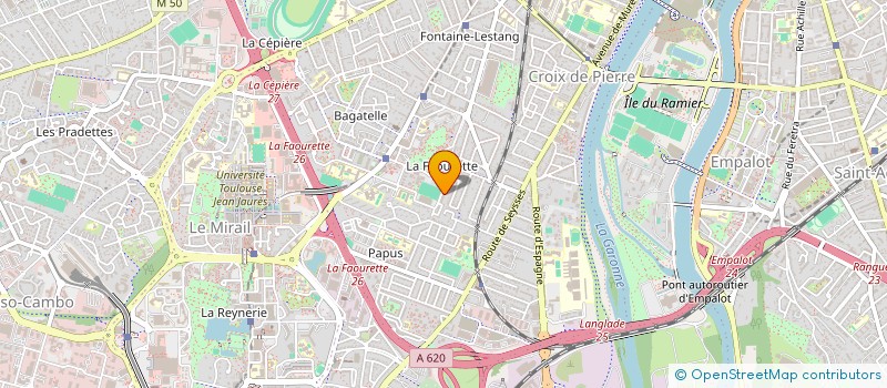 localisation de l'entreprise DYNAMICA GENERATION EN MOUVEMENT  TOULOUSE