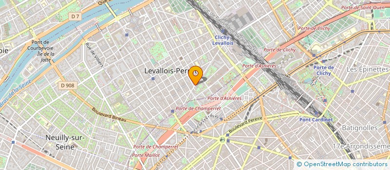 localisation de l'entreprise DYNAMICK REAL ESTATE PARTNERS SAS à LEVALLOIS-PERRET