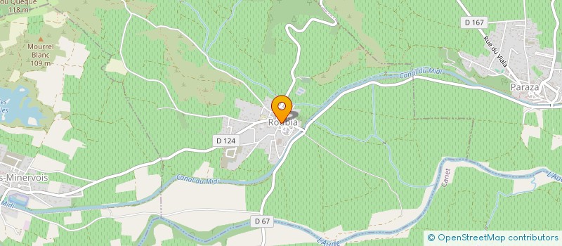 localisation de l'entreprise DYNAMICOIFFURE  ROUBIA