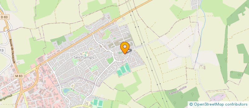 localisation de l'entreprise DYNAMICS TAXI  SEICHAMPS