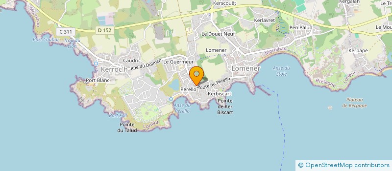 localisation de l'entreprise DYNAMIK à PLOEMEUR