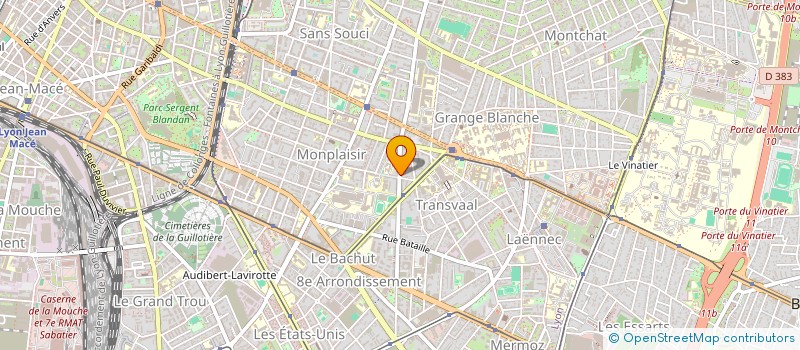 localisation de l'entreprise DYNAMIK'ACTE  LYON