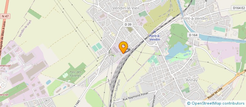 localisation de l'entreprise DYNAMIQ AIR à VENDIN-LE-VIEIL