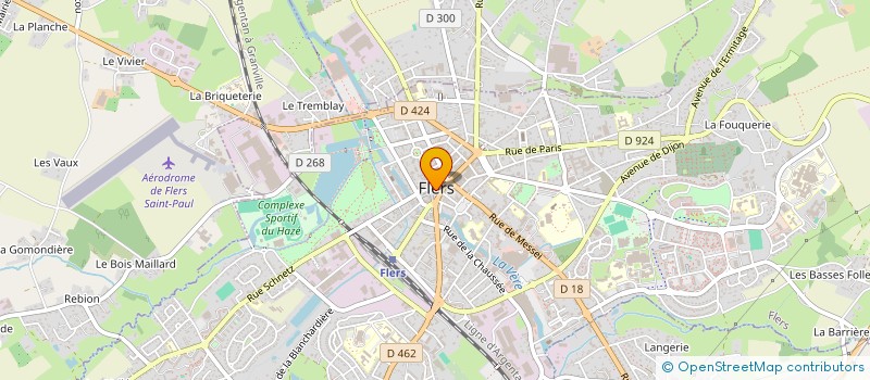 localisation de l'entreprise DYNAMIQUE ATHISIENNE à ATHIS-VAL DE ROUVRE