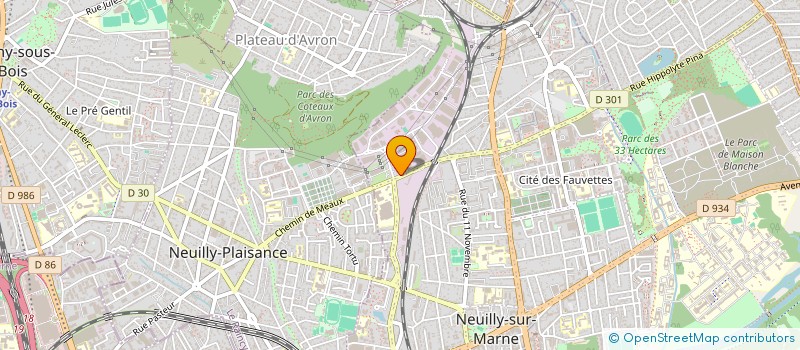 localisation de l'entreprise DYNAMIQUE BATI DE FRANCE à NEUILLY-SUR-MARNE