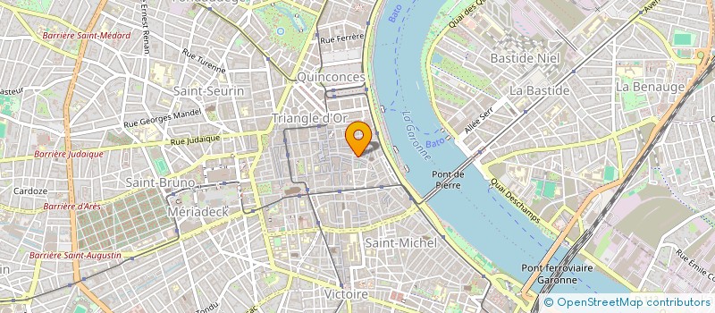 localisation de l'entreprise DYNAMIQUE CORPS  BORDEAUX